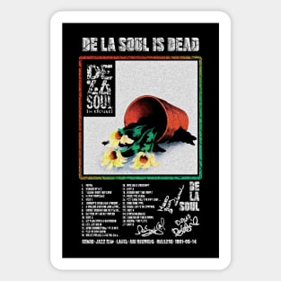 DE LA SOUL IS DEAD - DE LA SOUL || ALBUM TRACKLIST || Sticker